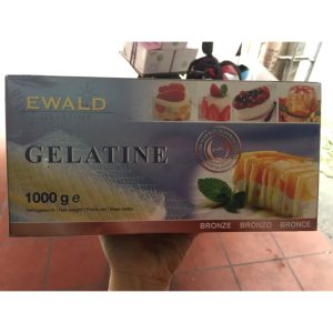 Gelatine lá Edward hộp 1kg